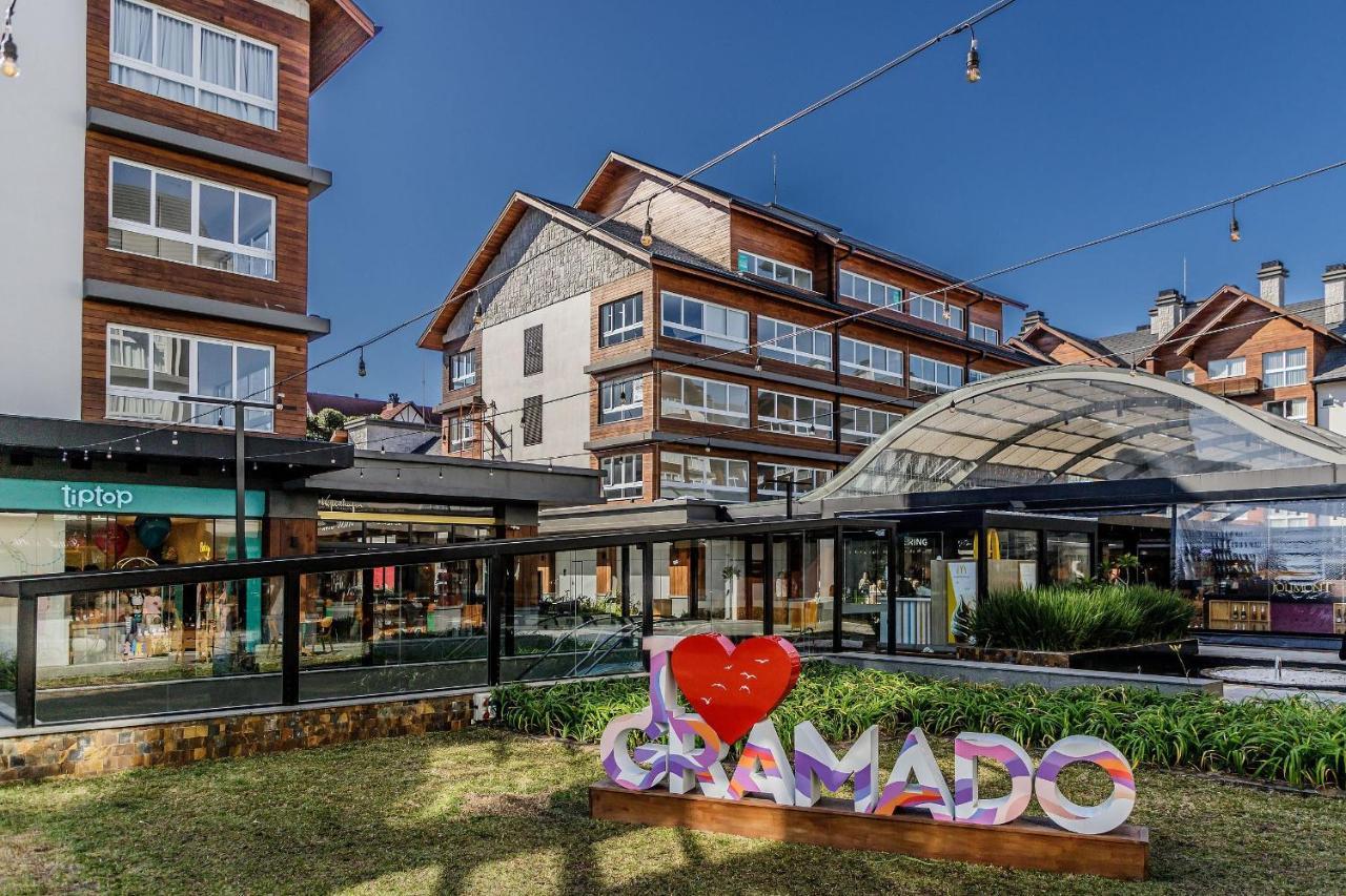 Apto Vita Boulevard Duas Suites Gramado Exteriör bild